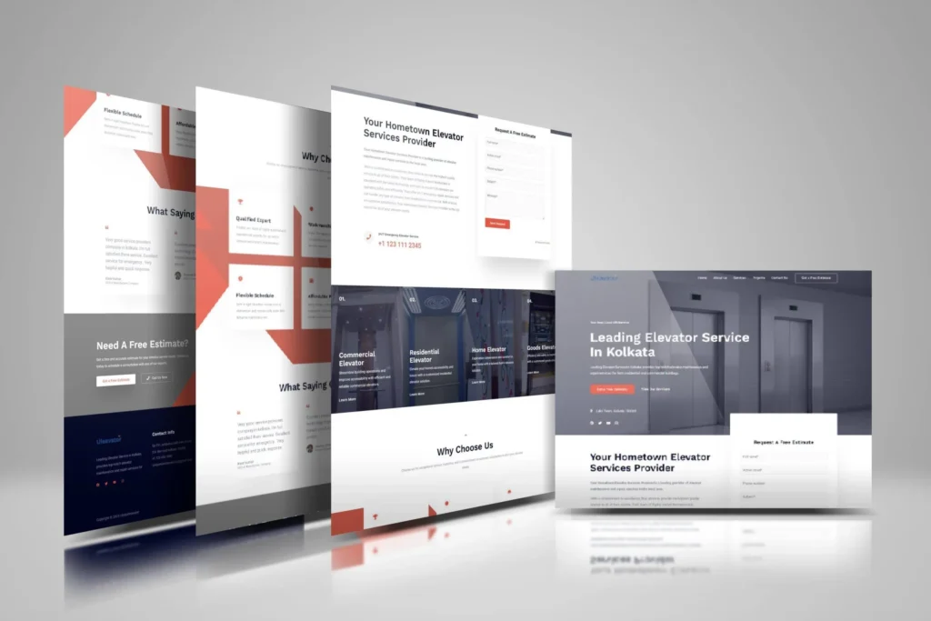 elevator-website-design